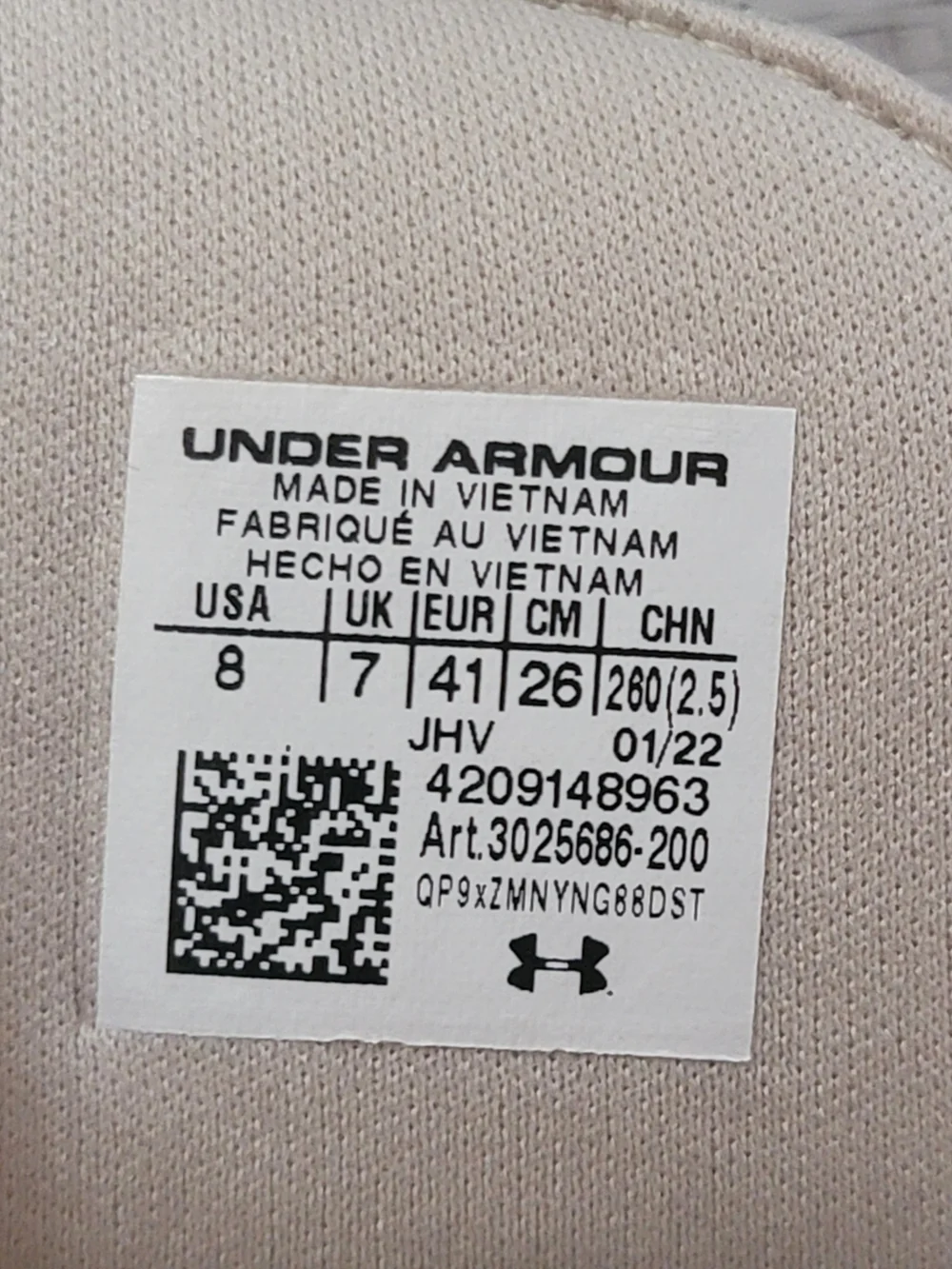 Under Armour Kids Freedom Slide Sandals in Cream